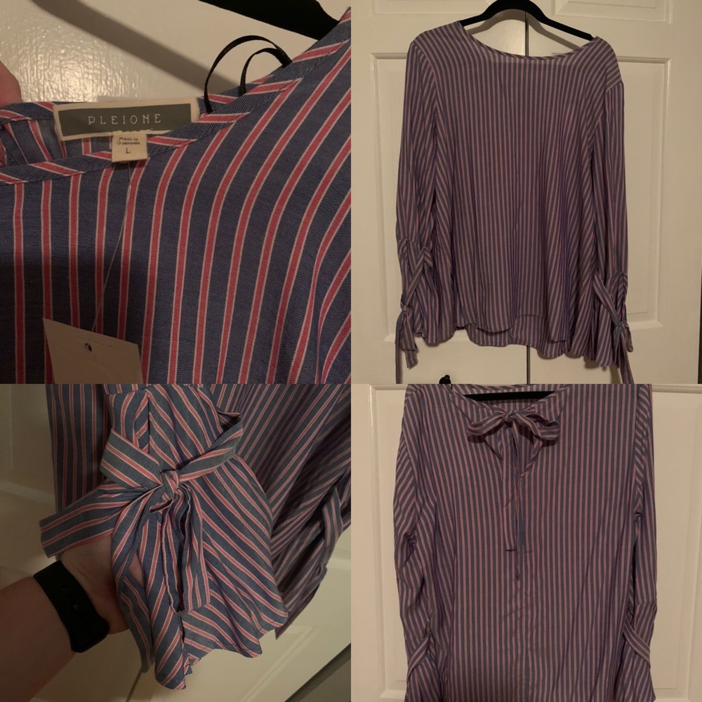Bell sleeve blouse